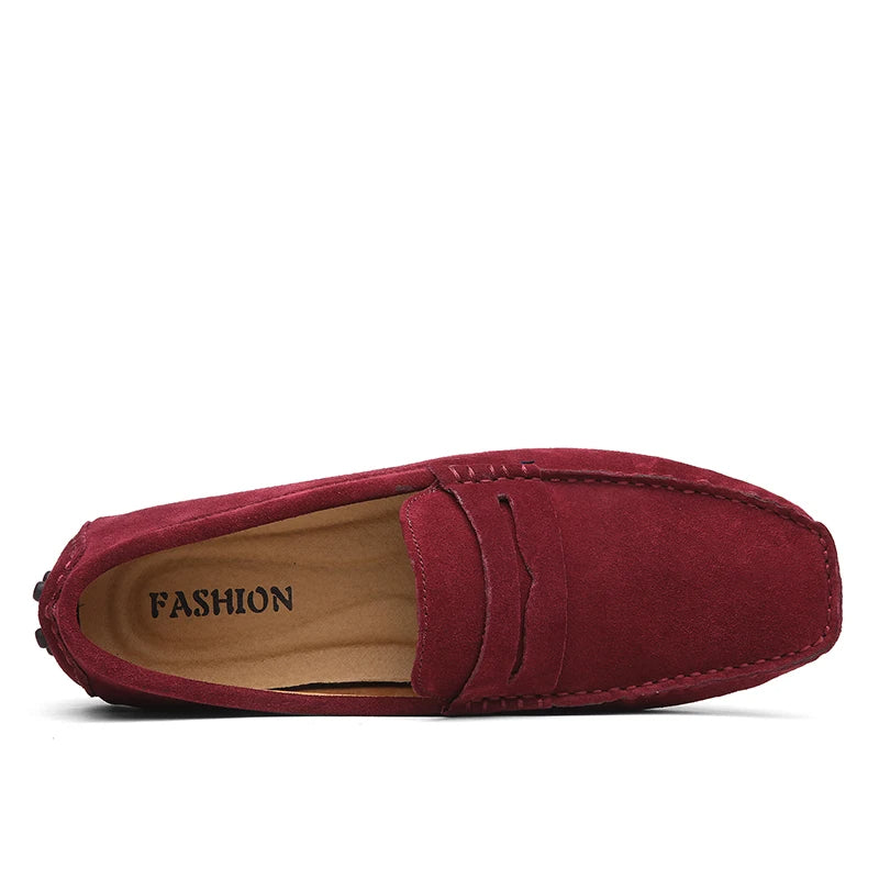 Loafers en suède décontractés