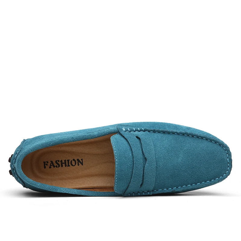 Loafers en suède décontractés