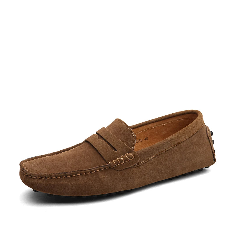 Loafers en suède décontractés