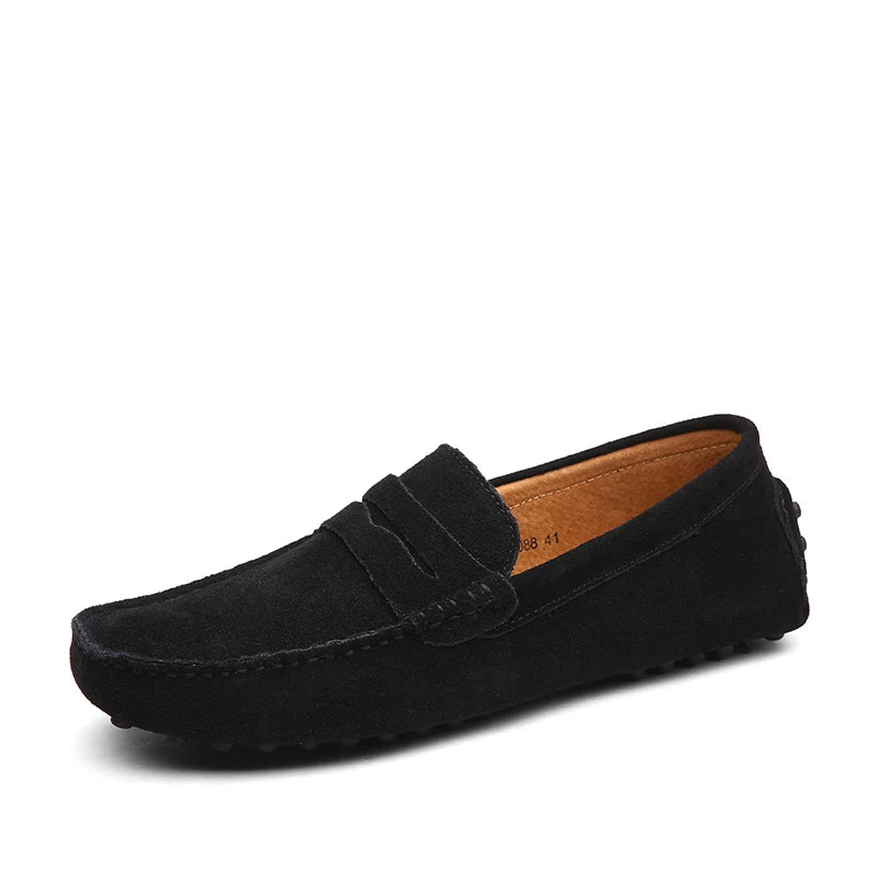 Loafers en suède décontractés