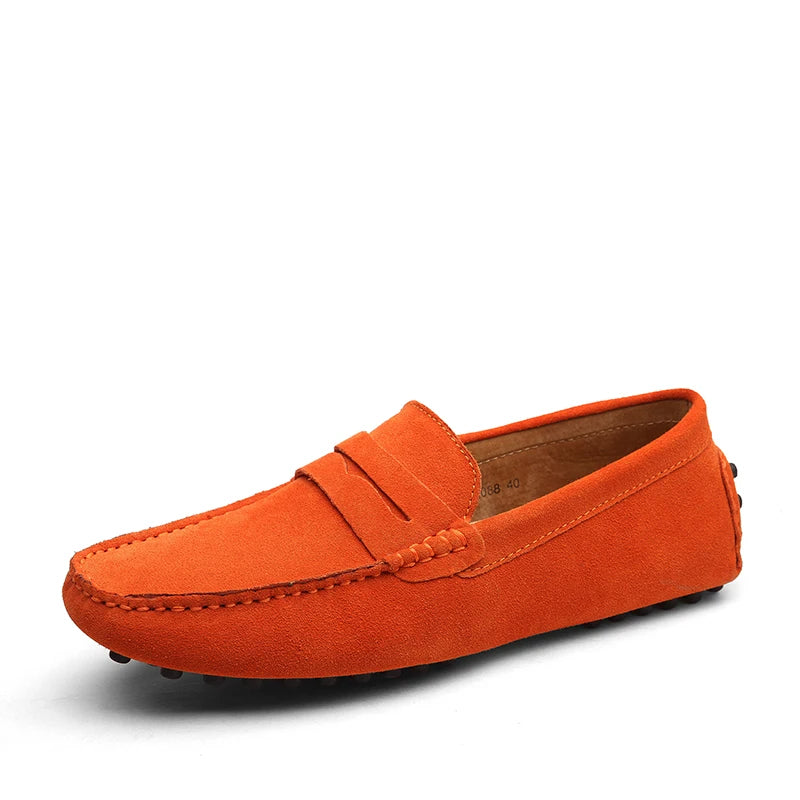 Loafers en suède décontractés