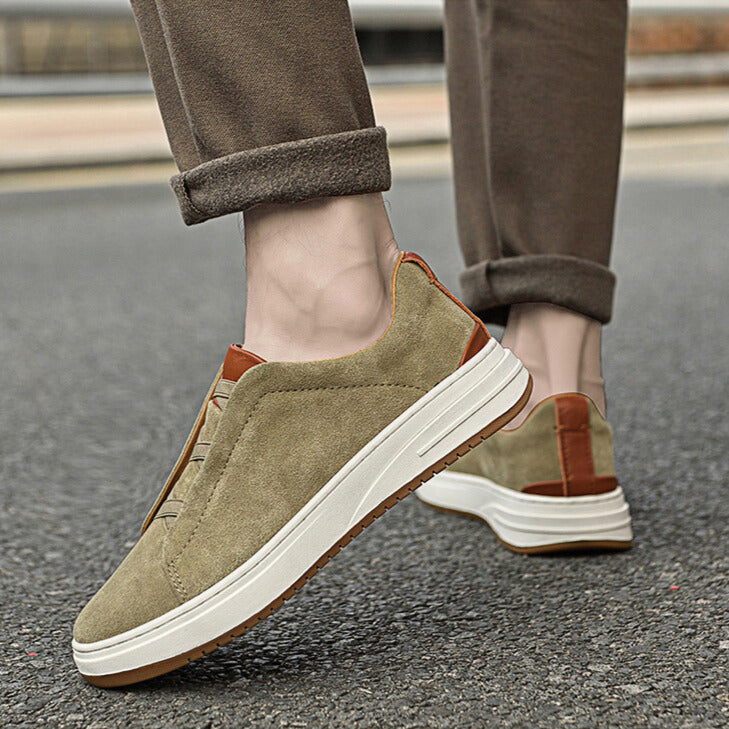 LOUIS & MARGOT | CHAUSSURES SLIP-ON EN DAIM POUR HOMME
