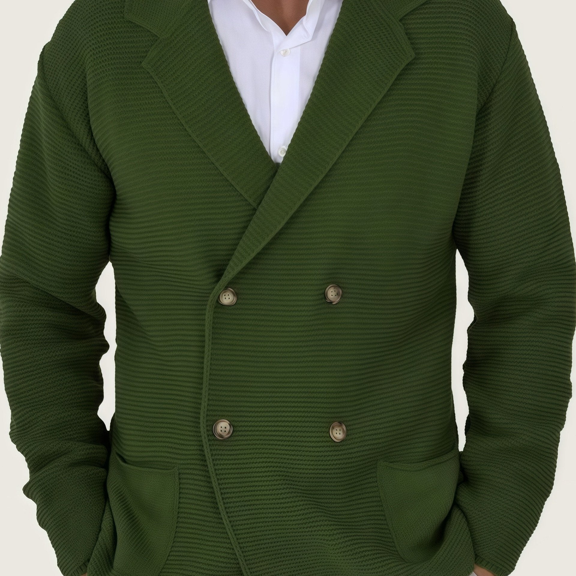 LOUIS & MARGOT | CARDIGAN ÉLÉGANT EN LAINE POUR HOMME
