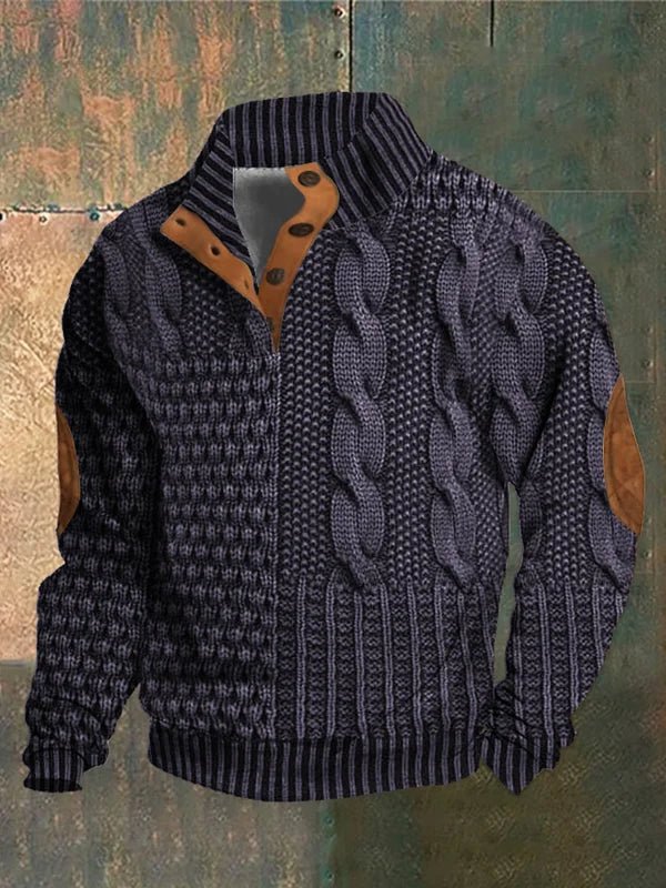 LOUIS & MARGOT | PULL EN MAILLE VINTAGE POUR HOMME