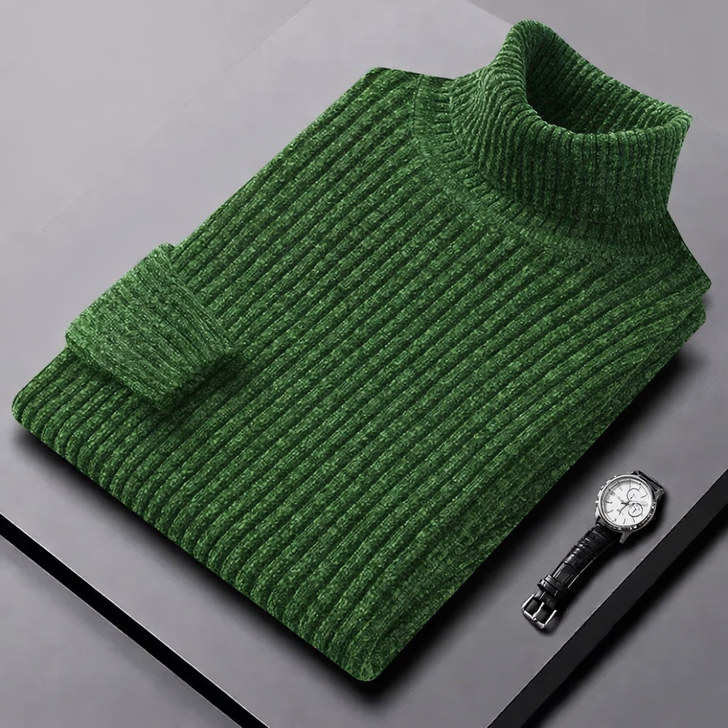 LOUIS & MARGOT | PULL COL ROULÉ POUR HOMME
