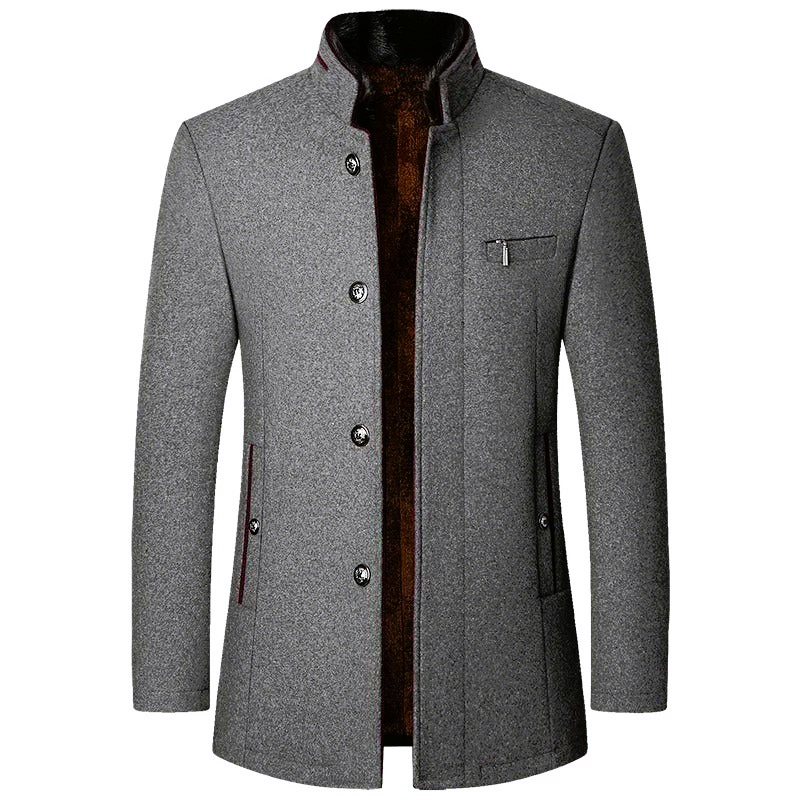 LOUIS & MARGOT | MANTEAU EN MÉLANGE DE LAINE POUR HOMME