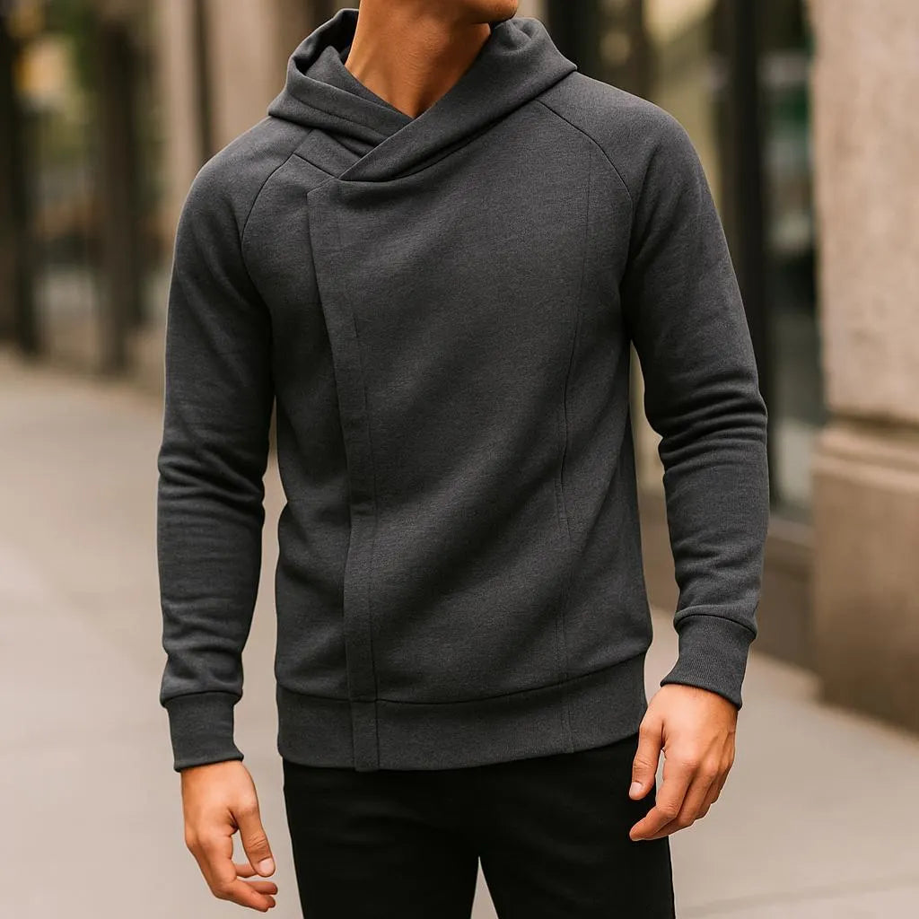 LOUIS & MARGOT | SWEAT À CAPUCHE ZIPPÉ CROISÉ POUR HOMME
