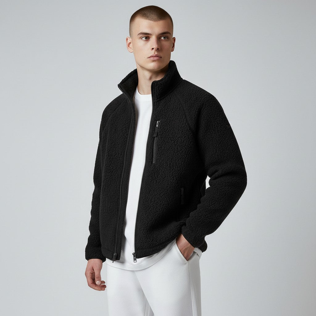 LOUIS & MARGOT | VESTE EN POLAIRE SHERPA POUR HOMME