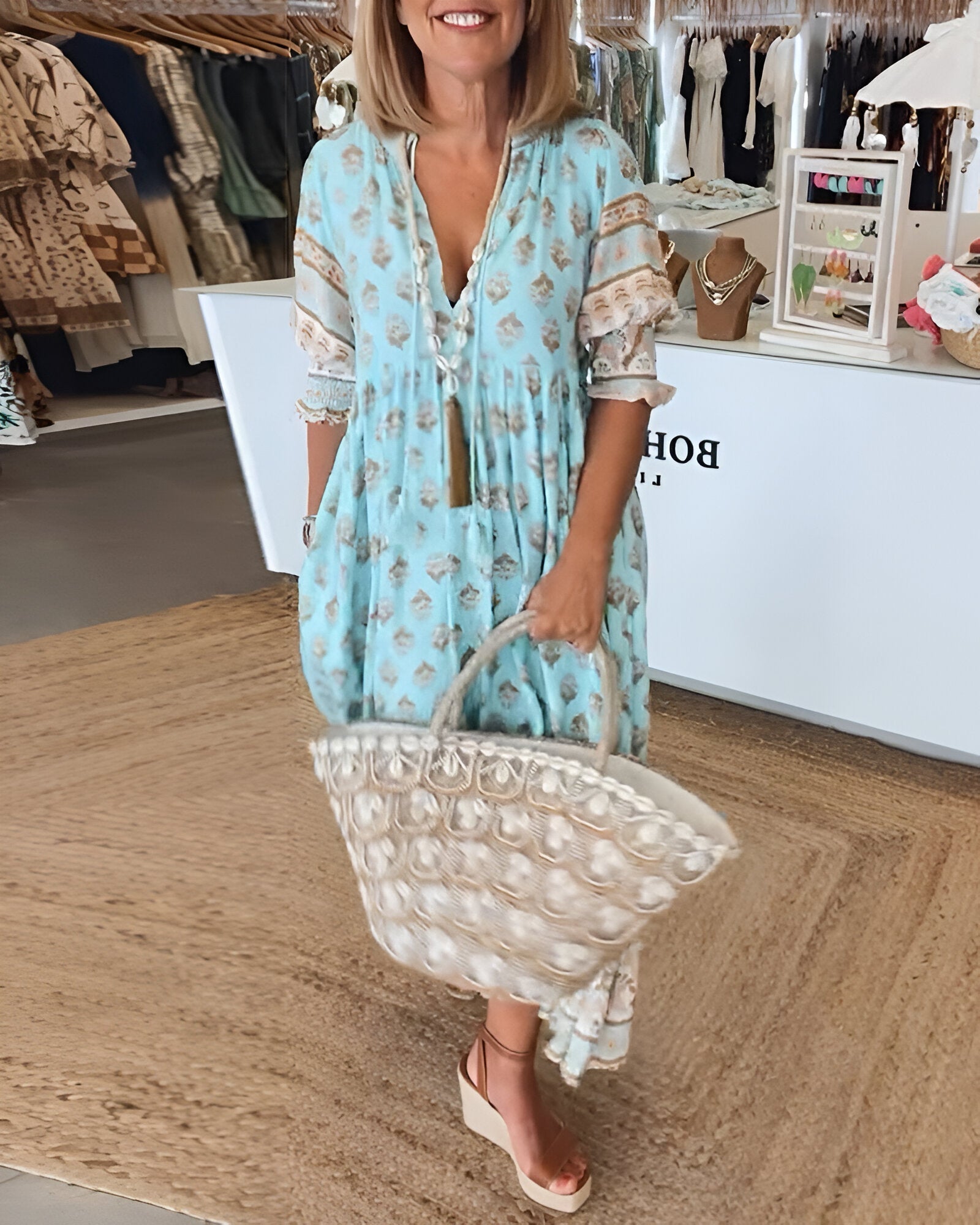 Bérénice™ | Robe d'Été Rayonnante