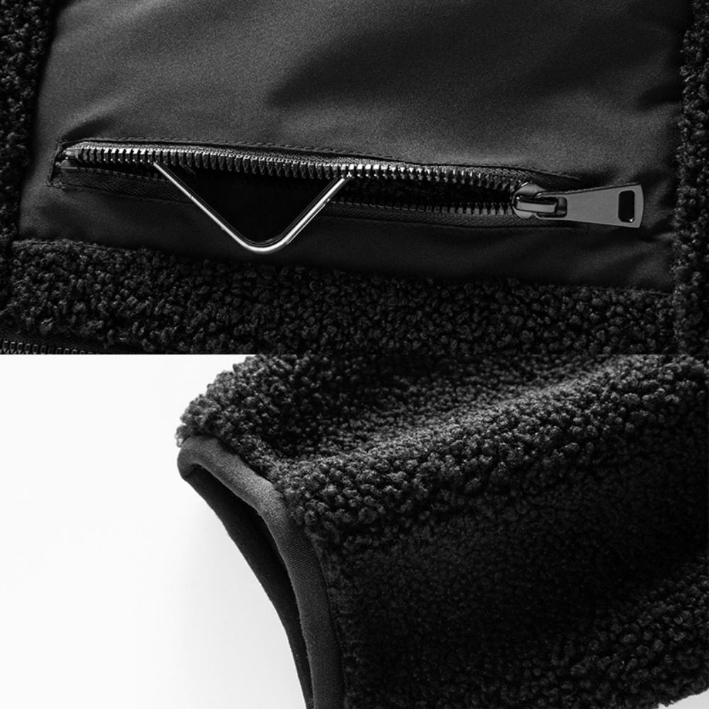 LOUIS & MARGOT | VESTE EN POLAIRE AVEC ZIP POUR HOMMES