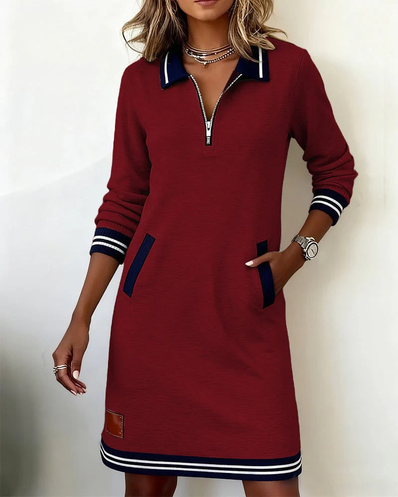 Hélène™ | Robe Coton Élégante