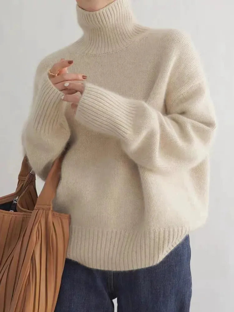 Anna™ | Pull Col Roulé Douillet pour l'Automne