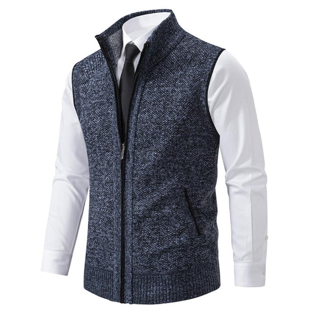 LOUIS & MARGOT | GILET EN MAILLE CLASSIQUE