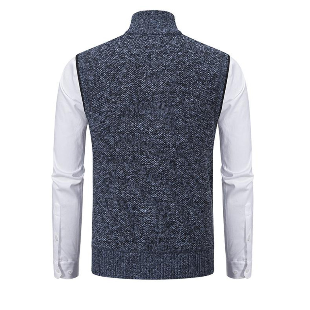 LOUIS & MARGOT | GILET EN MAILLE CLASSIQUE