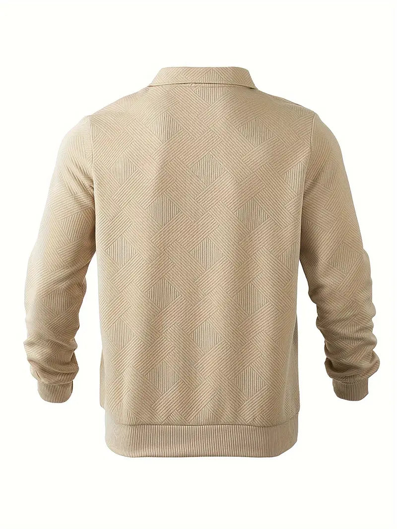 LOUIS & MARGOT | PULL À MAILLE GÉOMÉTRIQUE POUR HOMME