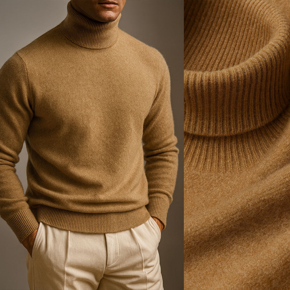 LOUIS & MARGOT | PULL À COL MONTANT POUR HOMME