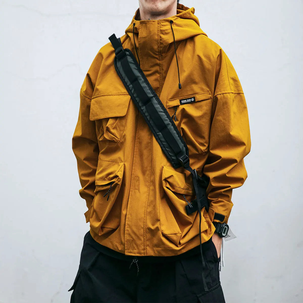Veste À Capuche Toutes Saisons Pour Homme
