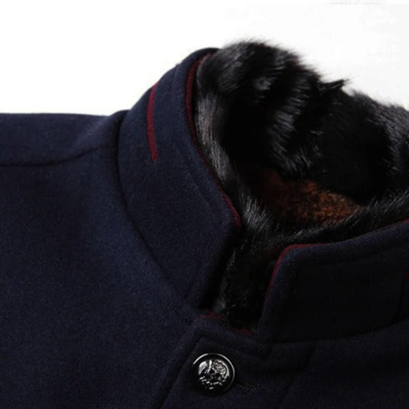 LOUIS & MARGOT | MANTEAU EN MÉLANGE DE LAINE POUR HOMME
