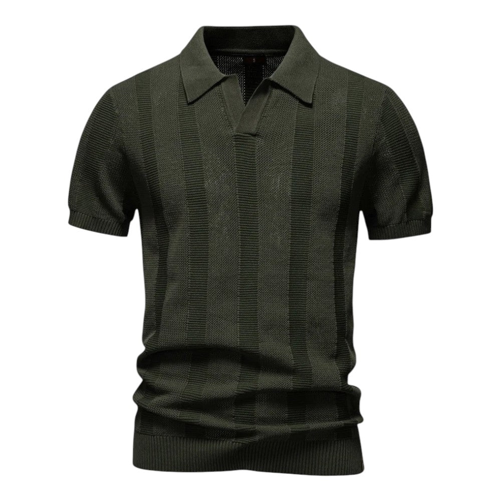 LOUIS & MARGOT | POLO EN MAILLE ÉLEVÉE