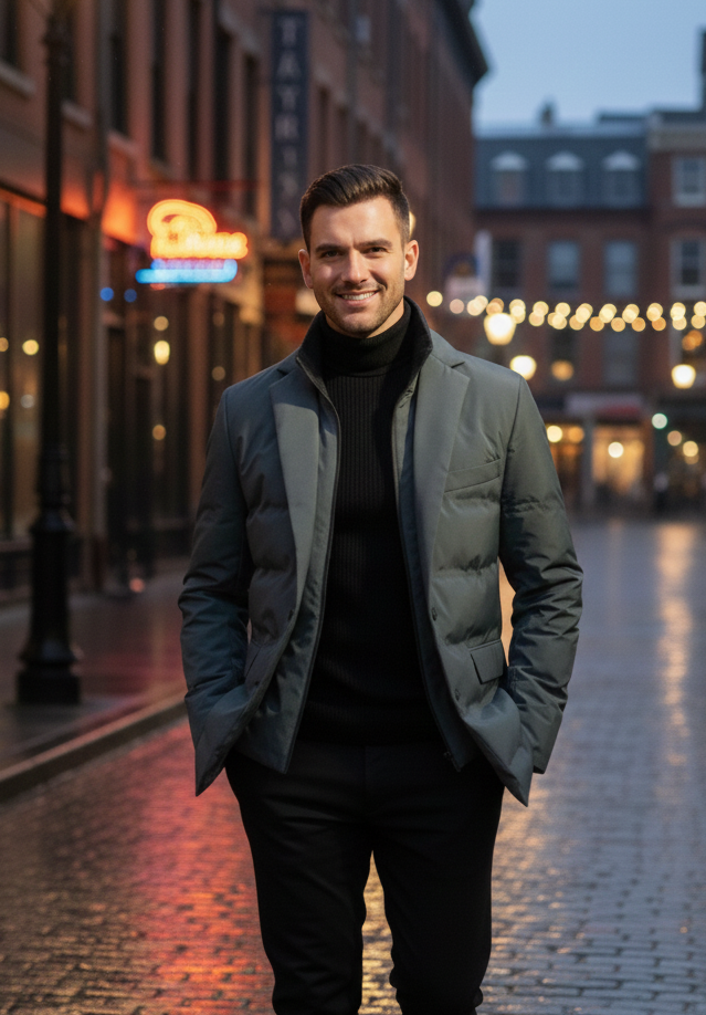LOUIS & MARGOT | DOUDOUNE URBAINE POUR HOMME