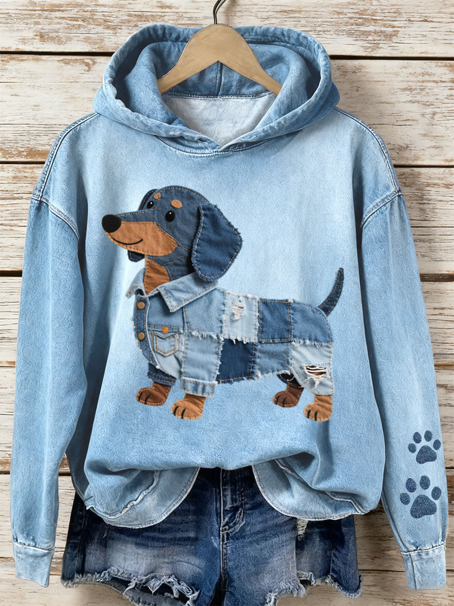 Estrella - Sweat-shirt femme Patchwork Art motif Jamnik