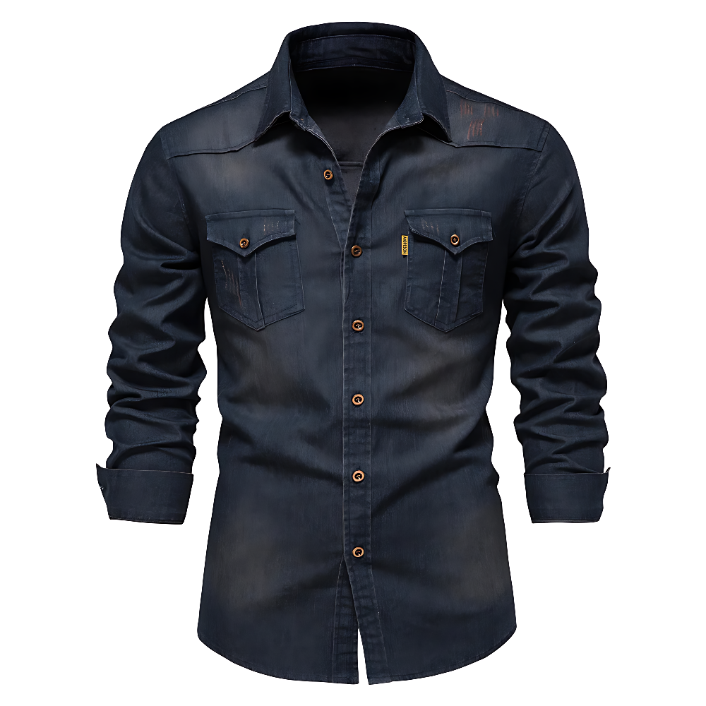 LOUIS & MARGOT | CHEMISE EN DENIM SLIM