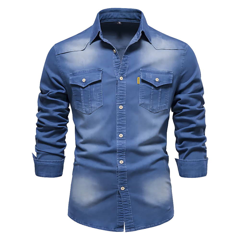 LOUIS & MARGOT | CHEMISE EN DENIM POUR HOMME