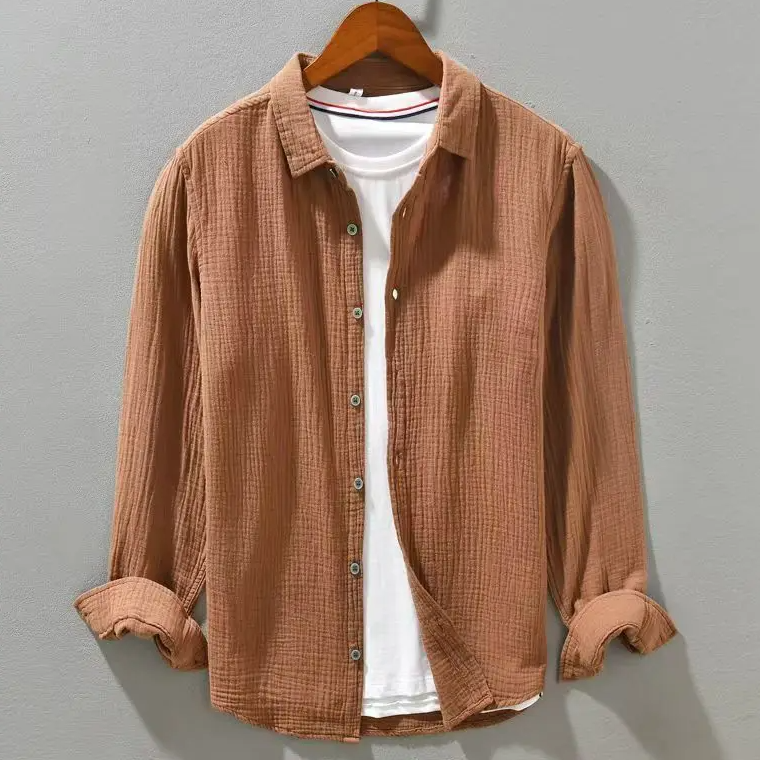 LOUIS & MARGOT | CHEMISE ÉLÉGANTE EN COTON DOUX COMME DE LA SOIE