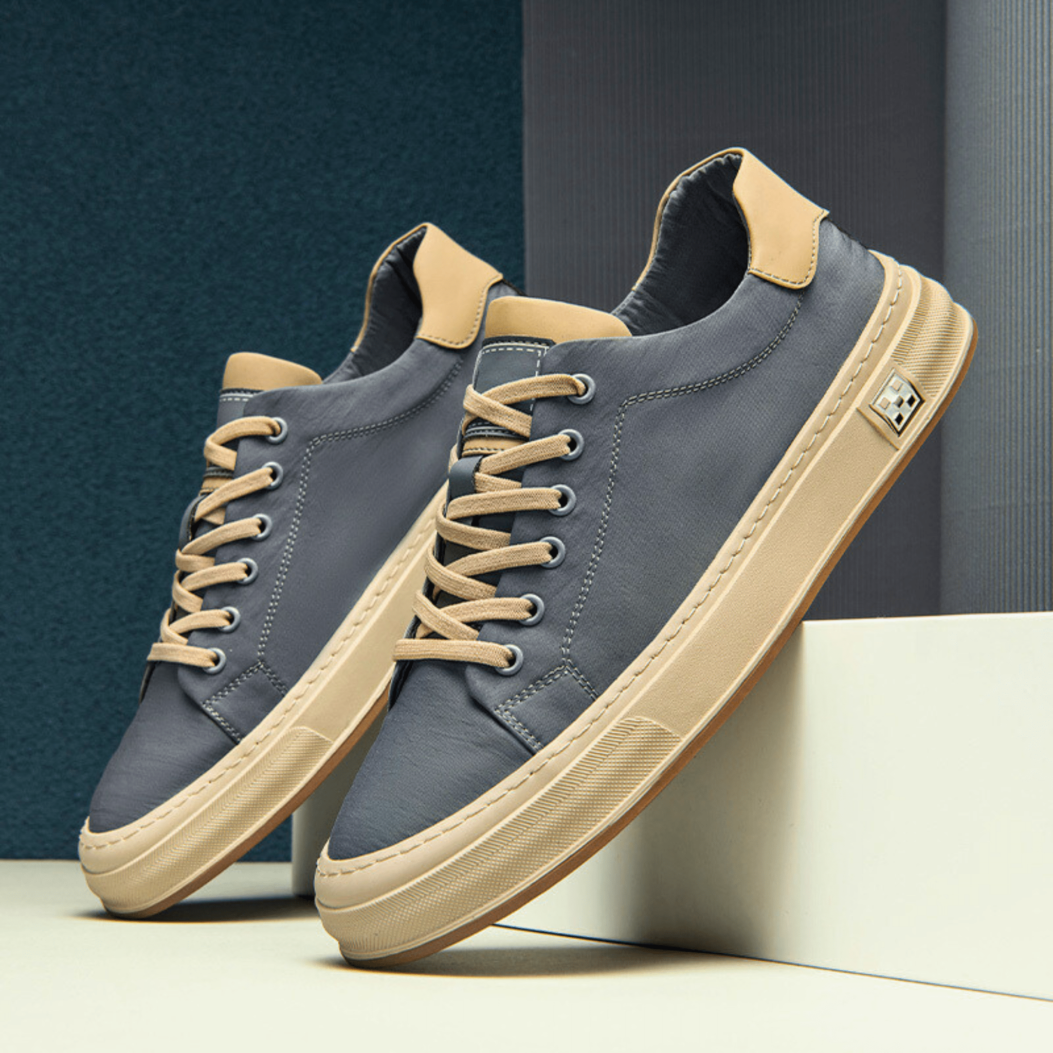 LOUIS & MARGOT | BASKETS CASUAL EN TOILE POUR HOMME