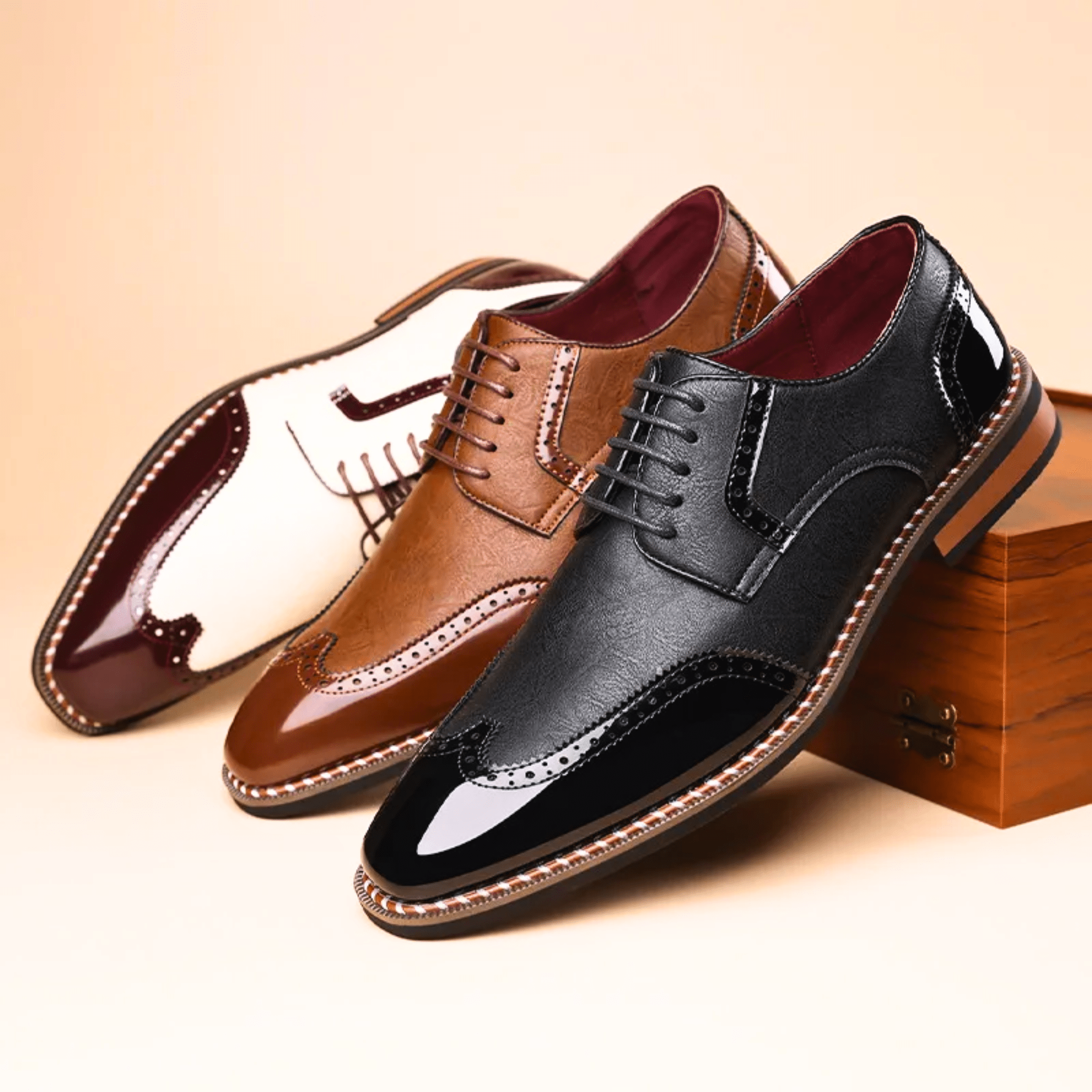 LOUIS & MARGOT | CHAUSSURES BICOLORE POUR HOMME