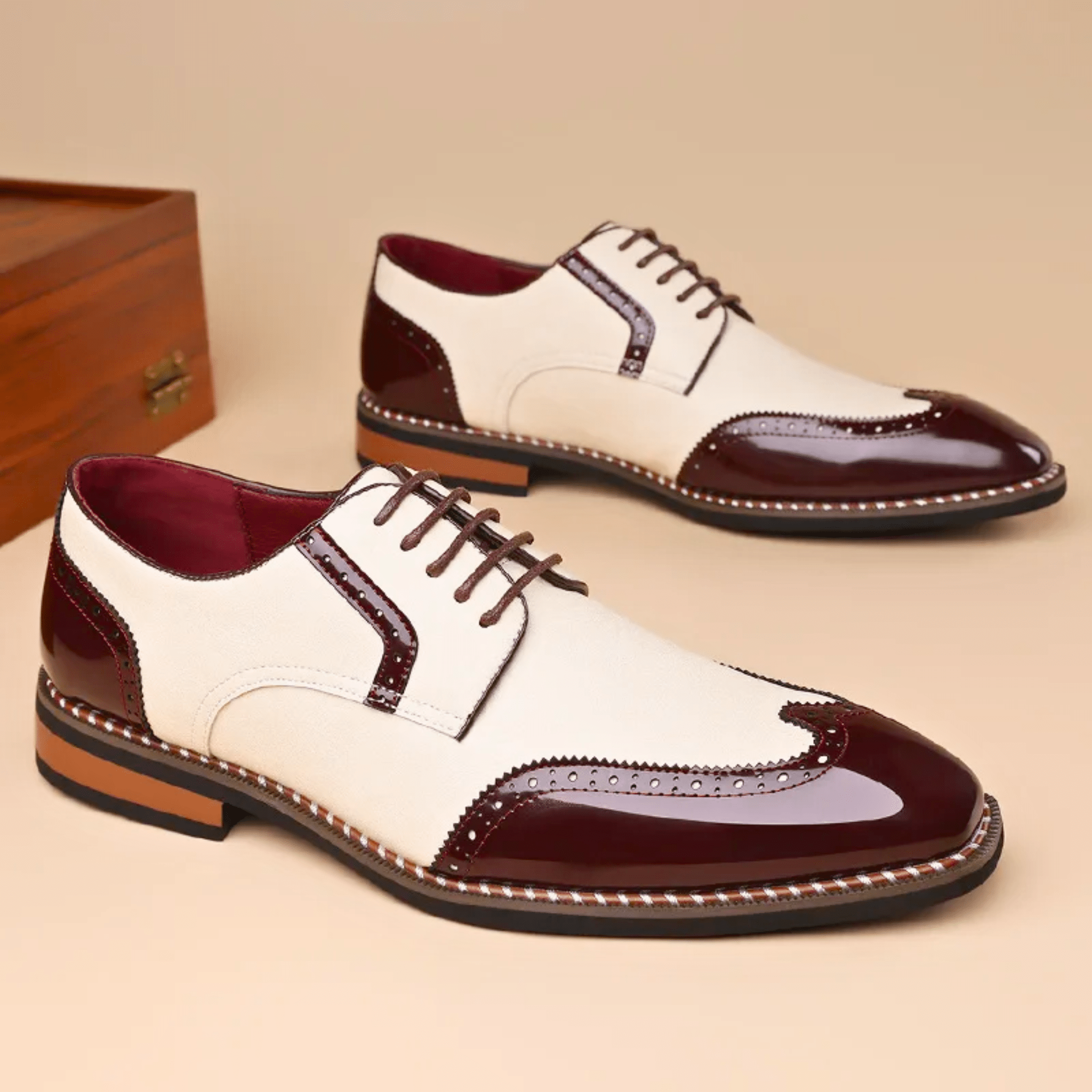 LOUIS & MARGOT | CHAUSSURES BICOLORE POUR HOMME