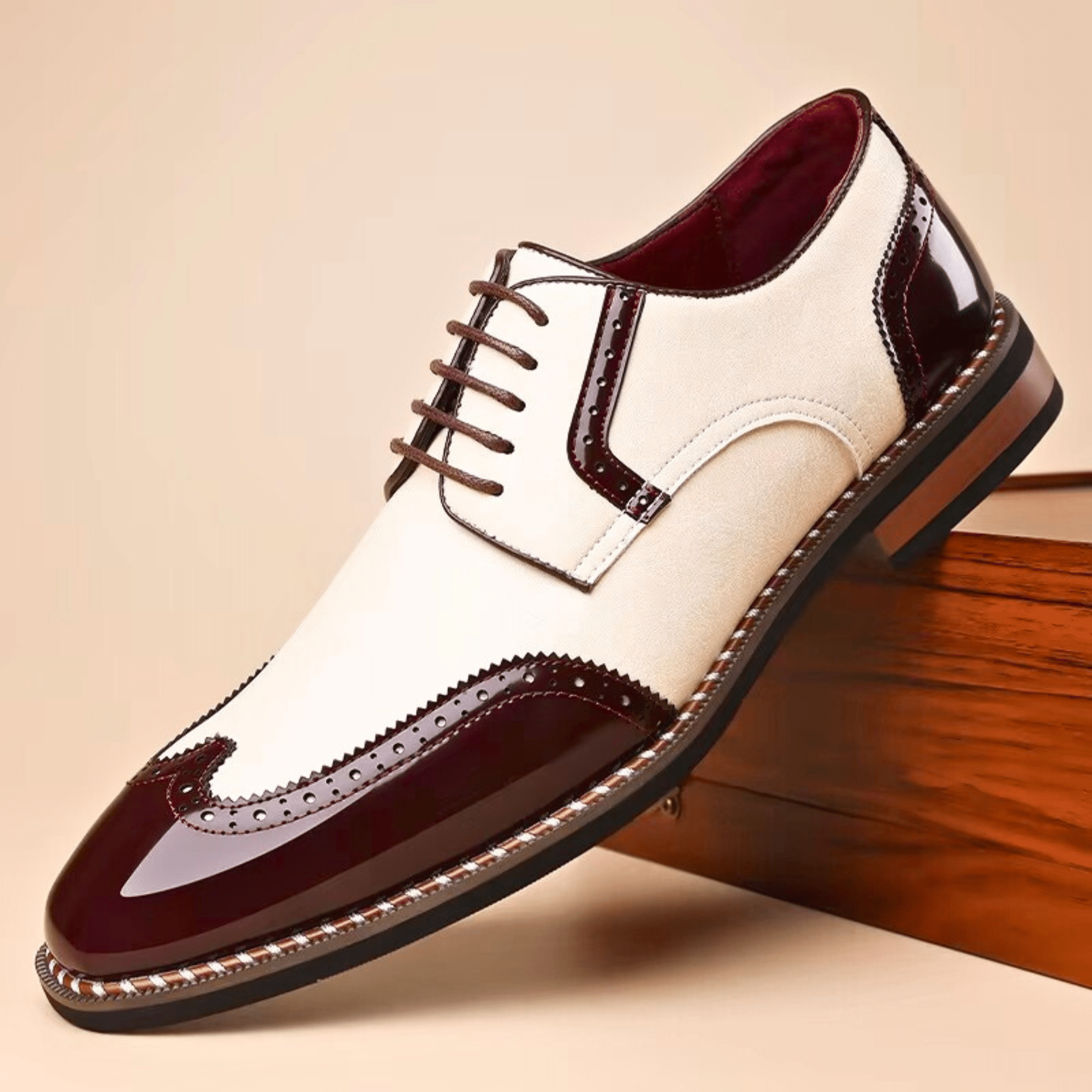 LOUIS & MARGOT | CHAUSSURES BICOLORE POUR HOMME