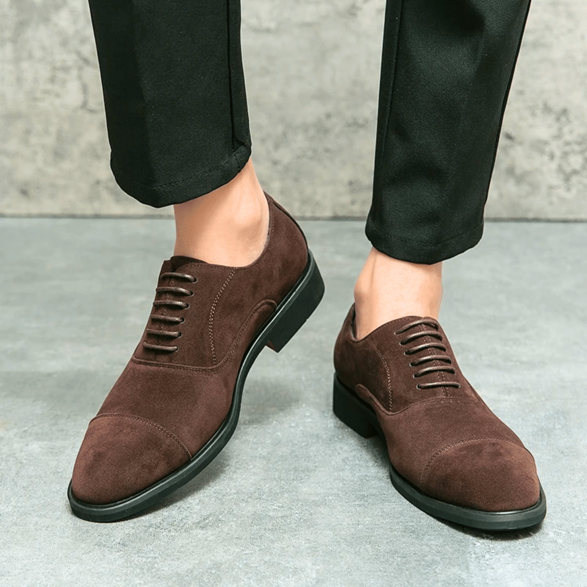 LOUIS & MARGOT | CHAUSSURES EN DAIM POUR HOMMES
