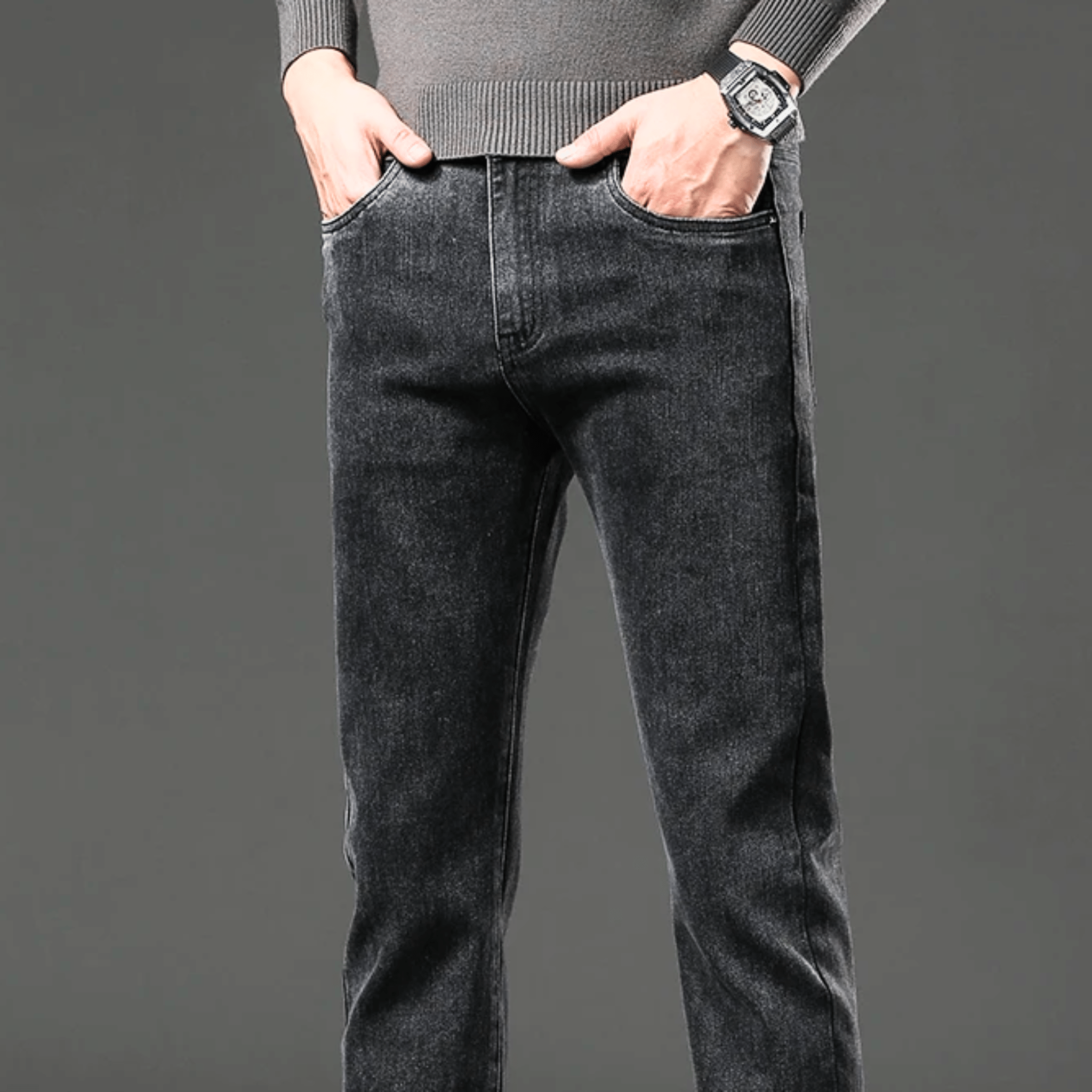 LOUIS & MARGOT | PANTALON EN DENIM THERMIQUE