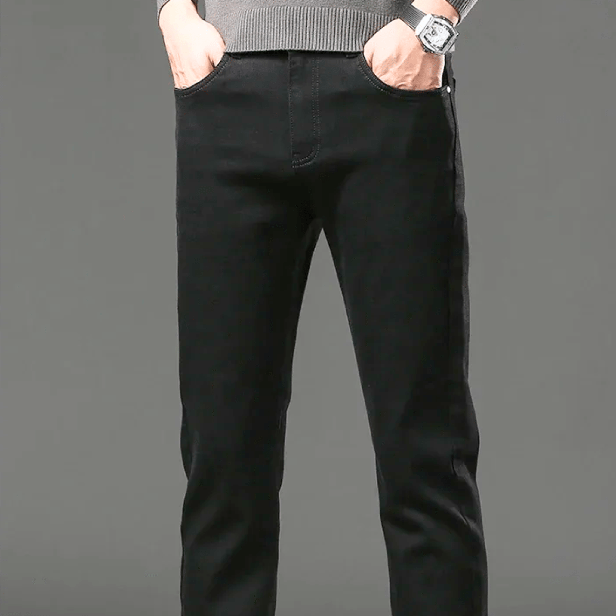 LOUIS & MARGOT | PANTALON EN DENIM THERMIQUE